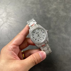 Drioshipping Silica Full Diamond Mechanical <b>Watch</b> High Quality 904 Multi-Function Automatic Unisex <b>Couple</b> Machine - Product Image 1