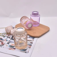 Bouteille en verre vide de 100 ml pour diffuseur à bâtonnets, avec sérigraphie personnalisée, pour huiles essentielles et parfums, et coffret cadeau – Vente en gros