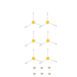 Haute qualité ir <span class=keywords><strong>ob</strong></span> <span class=keywords><strong>ot</strong></span> 8 & 9 brosse latérale triangulaire petites pièces de trou HJ-PJ-0010 pièces d'aspirateur - Product Image 4
