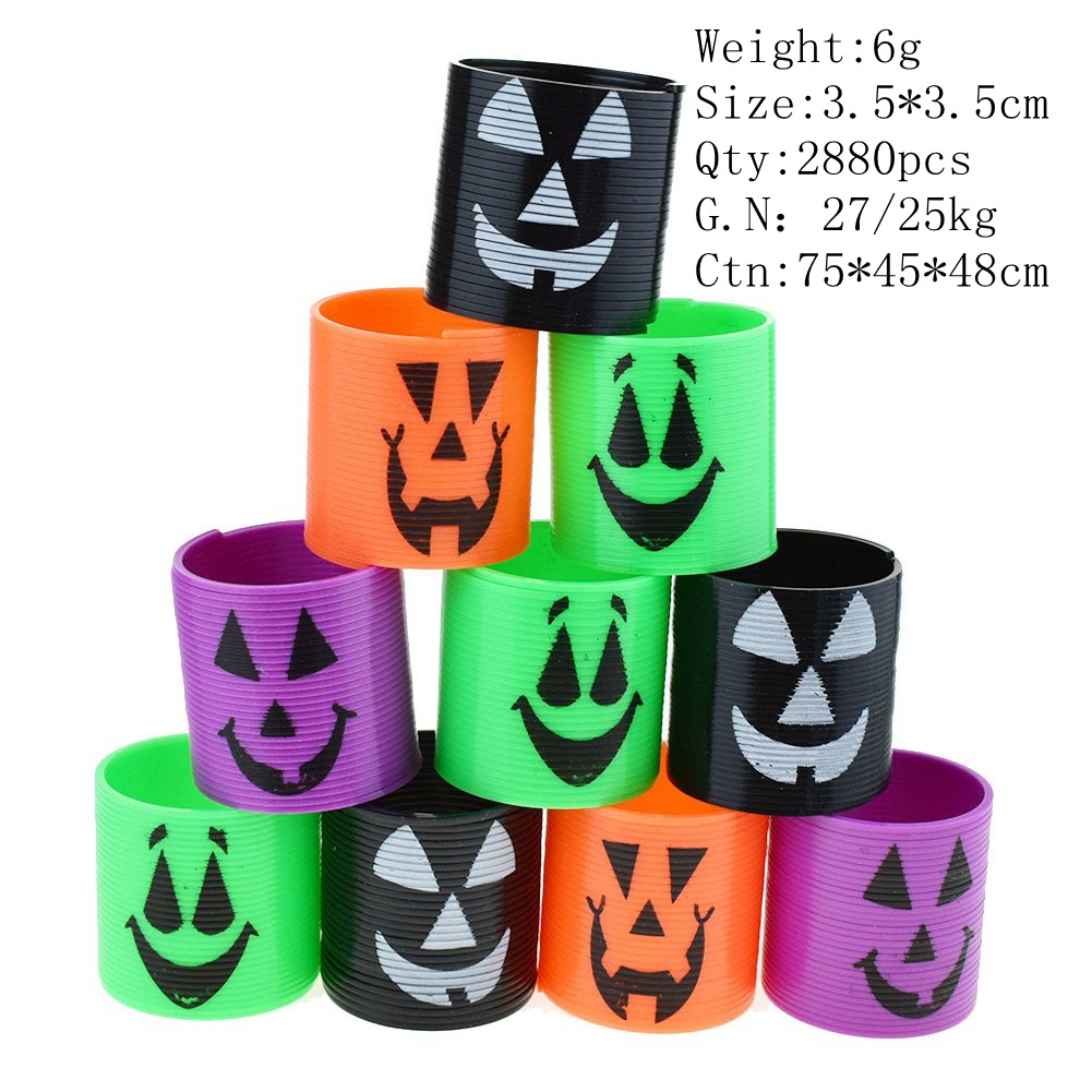 Halloween rainbow circle