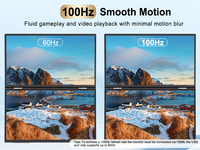 Moniteur portable double 18,5 pouces, écran IPS FHD 1080P, interface Type-C, écran tactile, double affichage à un seul câble, prend en charge différentes résolutions