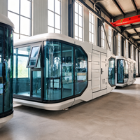 Capsule Spatiale Préfabriquée de Luxe Apple Cabin pour Hôtel, Villa, Maison ou Résidence Moderne en Station Balnéaire en Plein Soleil