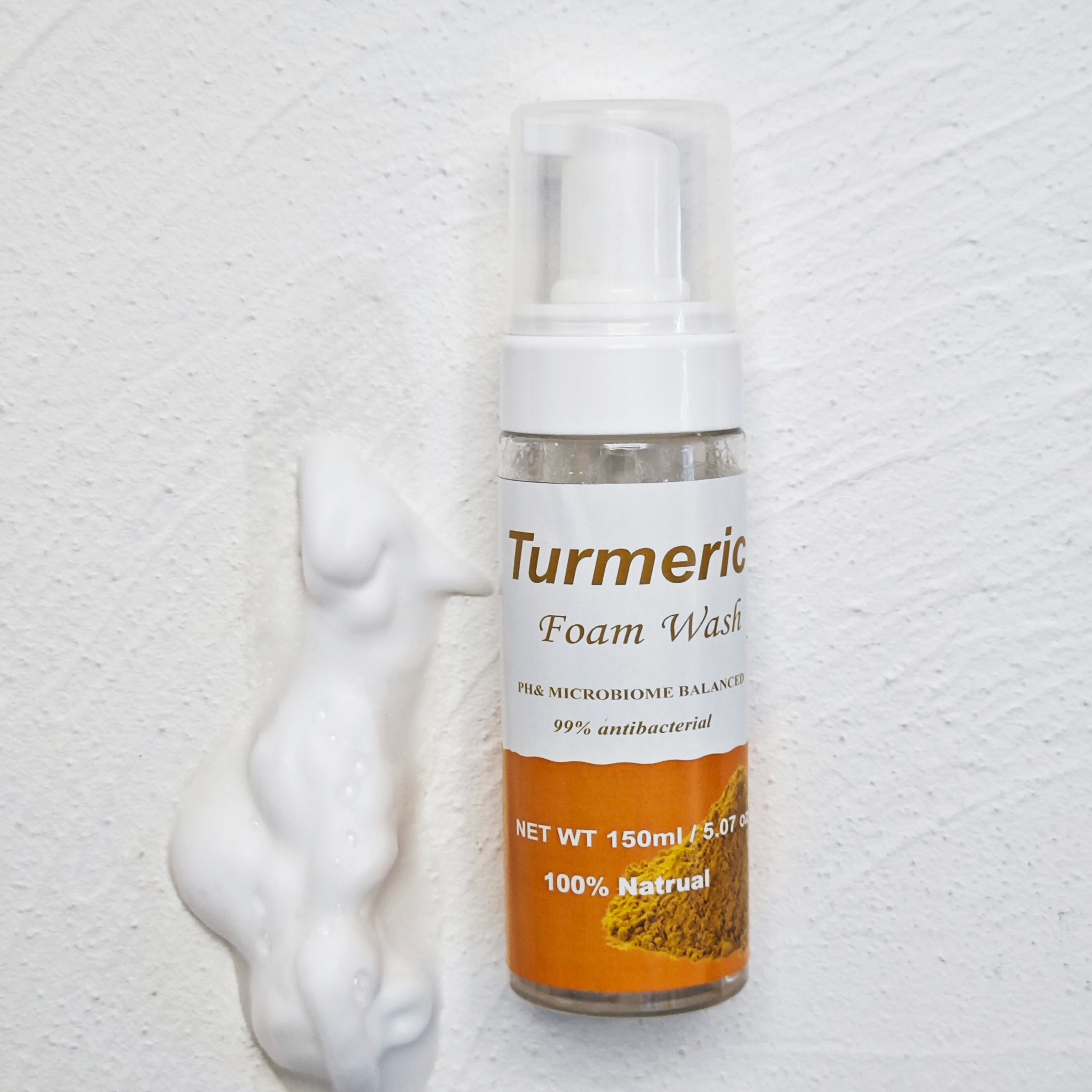Turmeric foam wash