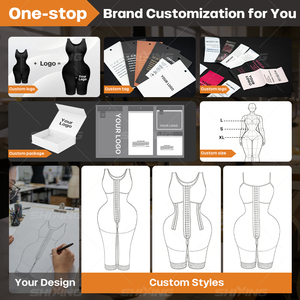 Postoperative Kompressions-Shapewear für Frauen, Kolumbianische Stufe 2 Sanduhr-Formende Unterwäsche, Moldeadoras Colombian Fajas - Product Image 3