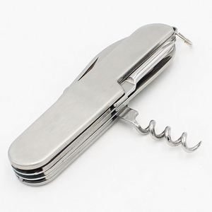 Ouvre-bouteille multifonction portable 7 en 1 en métal, outils d'ouverture pliables pour la cuisine - Product Image 3