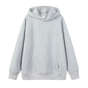 Sweat-shirt à capuche surdimensionné de haute qualité, doublé de fourrure de <span class=keywords><strong>renard</strong></span> argenté, pour homme, impression personnalisée du logo, manches longues - Product Image 6