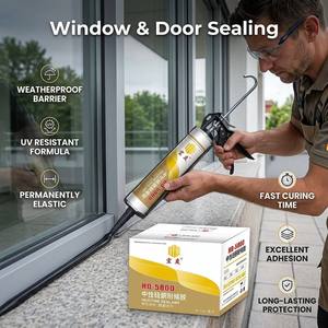 Scellant silicone pour <span class=keywords><strong>toiture</strong></span>, colle imperméable pour réparation des fissures, pour béton, tuiles, toitures métalliques, étanchéité extérieure, mastic résistant aux intempéries - Product Image 2