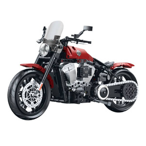 60534 New Building <b>Blocks</b> Educational Toys for Boys Motorcycle Toy Model for Boys - Product Image 1