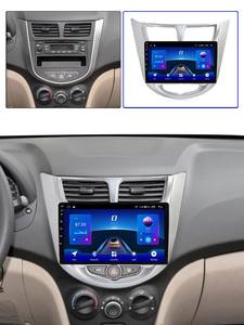 9 pulgadas Android 12 reproductor Multimedia para auto <span class=keywords><strong>Hyundai</strong></span> Solaris <span class=keywords><strong>Verna</strong></span> acento i25 2010-2016 navegación <span class=keywords><strong>gps</strong></span> - Product Image 2