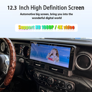 เครื่องนำทาง GPS ขนาด 12.3 นิ้ว พร้อมระบบ CarPlay และ Android Auto แบบไร้สายในตัว รองรับแผนที่ทั่วโลก รับประกัน 1 ปี สำหรับรถ Jeep Wrangler ปี 2018-2022 - Product Image 5