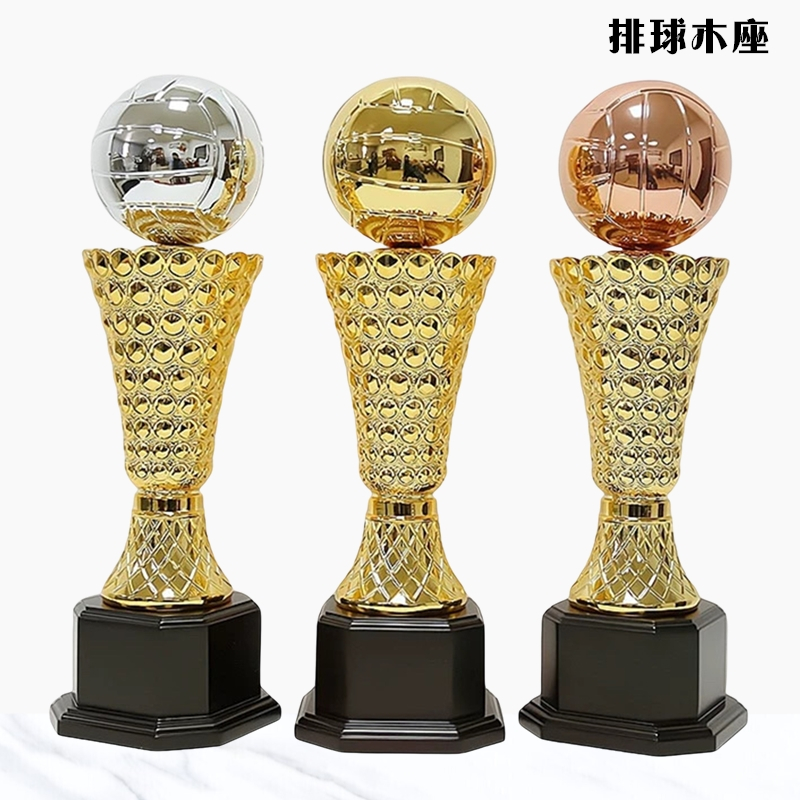 Socle en bois football 47cm-1