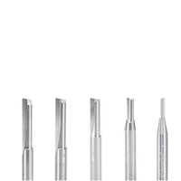 CNC 1/4 mèches de routeur à flûte unique droite 1 flûte 6.35mm