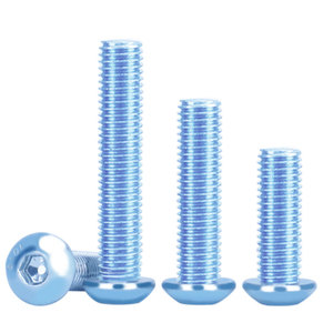 Acero al carbono 4,8 8,8 10,9 12,9 azul blanco zinc galvanizado cabeza hexagonal perno <span class=keywords><strong>DIN7380</strong></span> - Product Image 2