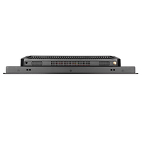 PC industriel tactile encastrable, écran 15,6/18,5/21,5 pouces, sans ventilateur, étanche IP65, 500 nits, processeur I7, ordinateur Linux