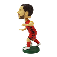 Joueur de Football Personnalisé en Résine 3D Bobble Head Poupée Jouet Figure Statue Cadeau Promotionnel Super Star Statues Fabriquées
