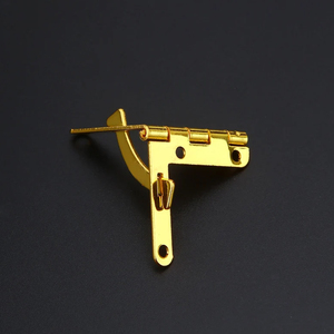 <span class=keywords><strong>Charnière</strong></span> Quadrant Industrielle de Luxe Léger, Réplique Antique, Accessoires en Laiton <span class=keywords><strong>pour</strong></span> Boîte à Bijoux de Rangement Exquise - Product Image 4