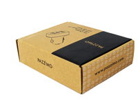 Boîtes d'emballage kraft pour vêtements, grande taille, légères, colorées, carton, vente en gros, 10 pièces