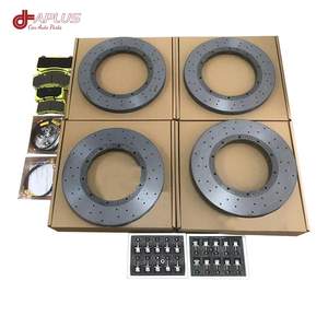 Kit de freinage surdimensionné avec disques en céramique carbone, disques avant 400 mm, disques arrière 400 mm avec étrier 6 pistons/4 pistons pour Nissan GTR R35 - Product Image 2