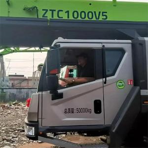 Grue mobile d'occasion bon marché 100 tonnes Zoomlion ZTC1000V Camion grue avec prix compétitif à <span class=keywords><strong>vendre</strong></span> - Product Image 6