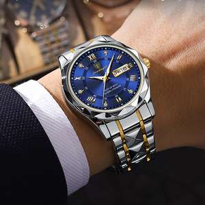 Poedagar 615 Nuovi Arrivi Orologio da Uomo di Lusso alla Moda in Acciaio Inossidabile Impermeabile Luminoso al Quarzo - Product Image 2