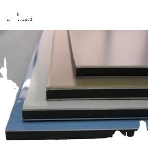 Alucoworld kim loại chải nhôm tấm Composite tấm <span class=keywords><strong>ACP</strong></span> cho nhà bếp phân vùng văn phòng - Product Image 3