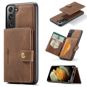 New Product ideas 2022 Support Wireless Charger Magnetic Flip Stand Wallet Card Holder Phone Case for Samsung Galaxy A53 A73 S22