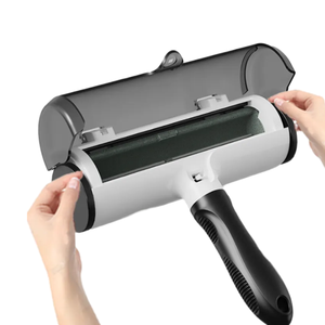 Solid ABS Material Self-Cleaning Reusable Pet <b>Roller</b> Brush Wholesaler Dog & Cat Hair Remover <b>Lint</b> <b>Roller</b> Brush - Product Image 1