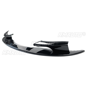 ลิ้นกันชนหน้าสำหรับ BMW E90 E92 E93 M3 ปี 2007-2013 สปลิตเตอร์ สปอยเลอร์ ดิฟฟิวเซอร์ ชุดแต่งกันชน สีดำเงา ลายคาร์บอนไฟเบอร์ - Product Image 3