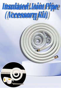 Jiahao imalatı 1/4 "& 3/8" PE yalıtımlı bakır bobin boru hattı seti AC klima HVAC soğutma için kurulum kitleri - Product Image 2