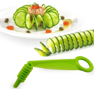 Potato Spiral Cutter Manual Roller French Fry Cutter Making Twist Shredder Grater Kitchen Gadget Cooking <b>Tools</b> <b>Vegetable</b> Slicer - Product Image 6