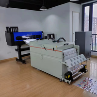 Imprimante DTF à grande vitesse pour l'industrie textile film direct à PET quatre têtes d'impression i3200