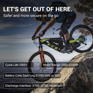 Bộ pin Lithium-ion 72V 20Ah cho xe đạp điện, kiểu túi mềm hình tam giác, vỏ cứng, dung lượng 20AH 25AH 30AH 35AH 40AH, phù hợp với động cơ 3000W 5000W 6000W - Product Image 5