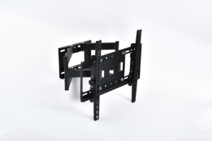 <span class=keywords><strong>Support</strong></span> <span class=keywords><strong>mural</strong></span> pour téléviseur en acier, compatible avec les écrans plats de 40 à 80 pouces, <span class=keywords><strong>pivotant</strong></span>, inclinable, mouvement complet avec bras articulés doubles - Product Image 3