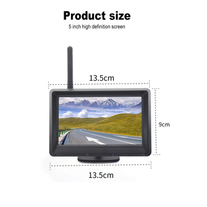 Longue durée de vie Vision nocturne WiFi moniteur de vue arrière de voiture sans fil caméra de recul sans fil garantie 1 an aide à revoir - Product Image 3