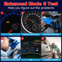 LAUNCH X431 CR3008-herramienta de diagnóstico de coche, escáner OBD2, probador de batería, versión 2023
