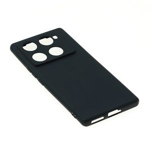 เคสโทรศัพท์มือถือซิลิโคน TPU แบบนิ่มสำหรับ infinix tecno <span class=keywords><strong>Phantom</strong></span> X2 5G infinix A33 PLUS Hot 20S ฝาหลังสีดำด้าน - Product Image 6