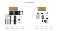 Meilleure Vente : Châssis de Drone Tricoptère X500 avec Composants Moteur Haute Performance pour Usage Agricole en Matériau Composite