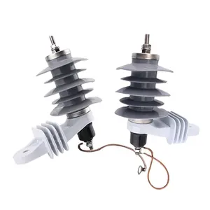 Polymer Housing Metal oxide Surge Arrester 6KV Line Ploymeric Type Surge Arrester YH5W, YH10W Series Lightning