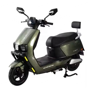 Nueva Motocicleta Eléctrica de Doble Lámpara, Scooter Eléctrico con Neumáticos Gruesos de 10 Pulgadas, Batería de 60V, Motocicleta Eléctrica de 1200W para Reparto - Product Image 1
