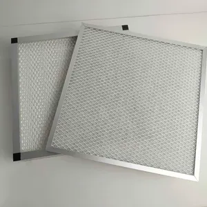 Groothandel Aluminium Frame Glasvezel H12 H13 H14 0.3 Micron Ffu Hoge Efficiëntie Hepa Filter