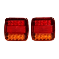 Feu arrière LED étanche 12V pour remorque, camion, camping-car, bateau – Feu stop, clignotant et feu de position arrière