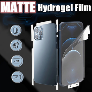 <span class=keywords><strong>Film</strong></span> protecteur d'écran en hydrogel TPU auto-réparateur mat HD transparent, couverture intégrale, anti-rayures, flexible 3D, universel pour téléphone et tablette - Product Image 5