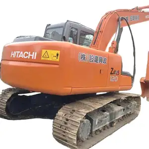 Buone condizioni 12 ton giappone originale movimento terra macchine hitachi escavatore 120 cingoli escavatore hitachi 120 per la vendita