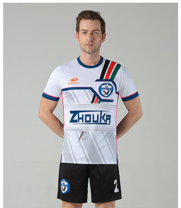 Wholesale high quality best sportswear fabric soccer jersey football uniform - Product Image 2