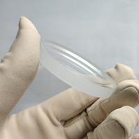 Optical Glass Lens Meniscus Lens Diameter 52mm Convex Concave Lens Multi Coated OEM Support for Camera Optics Instruments