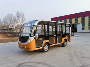 Autobús Turístico Eléctrico de 11 Plazas, Totalmente Cerrado, con Aire Acondicionado y Compartimiento de Carga, para Transporte al <span class=keywords><strong>Aeropuerto</strong></span> y Puerto - Product Image 2