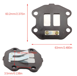 Haute Performance Reed Valve Assy 3L5136100000 pour Yama ha PW50 50cc 2 temps Enfants Motocross Alum Inum Rub Moto Carburateur - Product Image 6