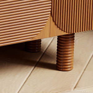 Ajunion 71 "רטרו עץ טלוויזיה לעמוד מדיה קונסולת אחסון מרכז בידור טלוויזיה יחידת טלוויזיה לעמוד בסלון - Product Image 5