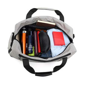 Sacs de voyage de fitness personnalisés à grande capacité, en tissu Oxford tendance, avec fermeture éclair, portables, à bandoulière unique, multifonctionnels - Product Image 2