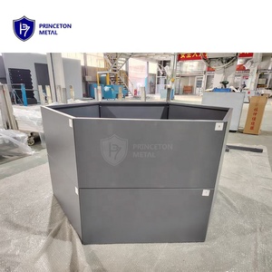 Trang trí thẩm mỹ hình lục giác Hộp hợp kim nhôm nặng cho cảnh quan nghệ thuật, khu vườn hiện đại và sân trong đô thị - Product Image 2